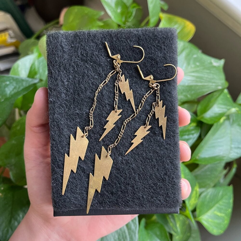 Lightning Bolt Earrings
